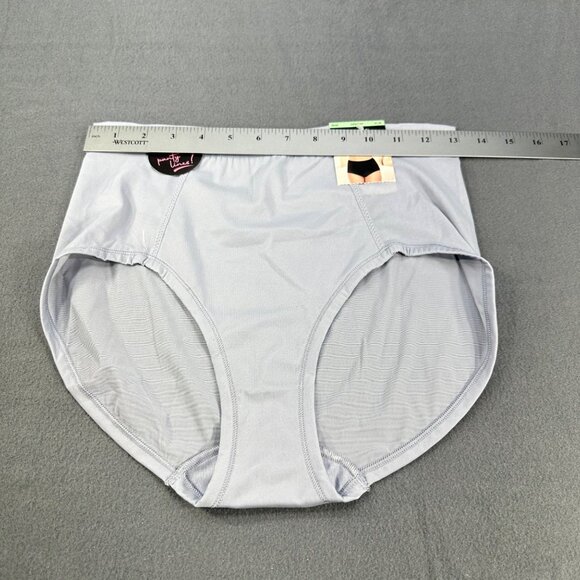Bali Women's Size XL 8 Panty Brief One Smooth U Stretch Gray New With Tags - Picture 8 of 10